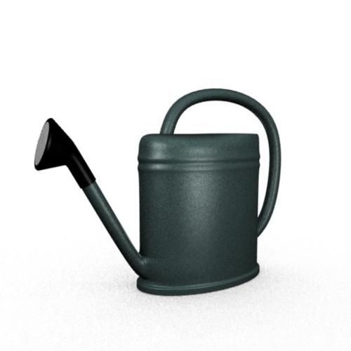 very simple lowpoly watering can preview image